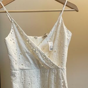 NWT: White Lace Dress - XS